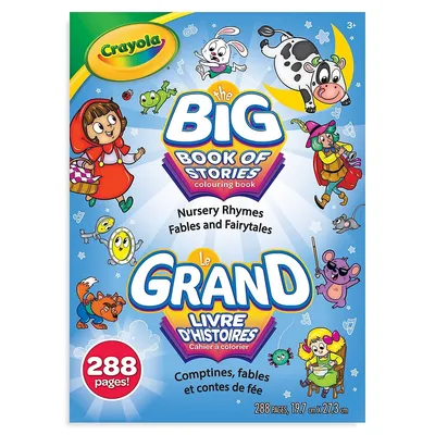 Big Book of Stories 288-Page Colouring Book