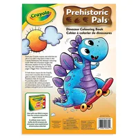 Prehistoric Pals 176-Page Colouring Book
