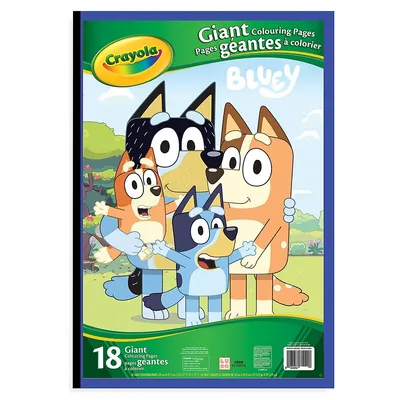 Bluey Giant Colouring Pages