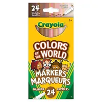 Colours Of The World 24-Piece Fine Line Markers