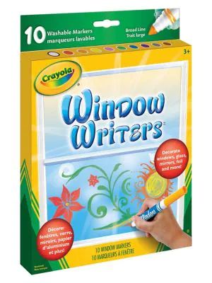 Window Writers 10-Piece Washable Markers