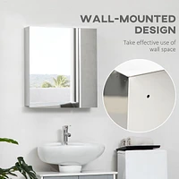 Bathroom Cabinet Wall Mounted Mirror Cabinet With Two Doors