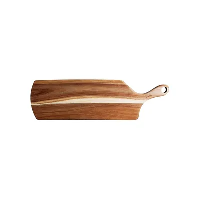 Natural Living Acacia Wood Serving Plank