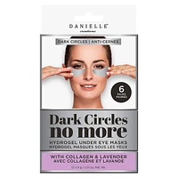 6 paires de masques hydrogel sous les yeux Dark Circles No More