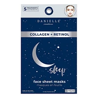 Masque en feuille pour la peau fatiguée, paquet de cinq