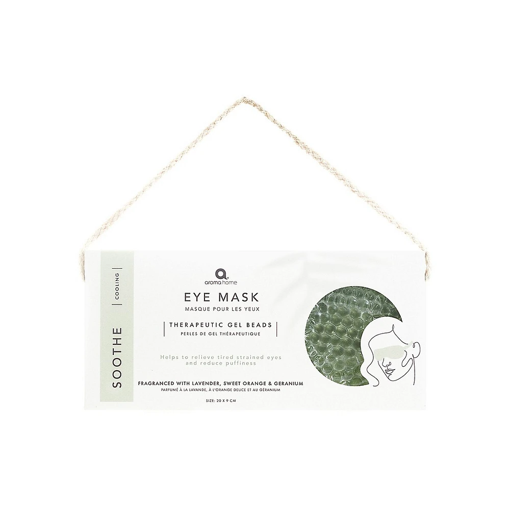 Masque pour les yeux à perles en gel