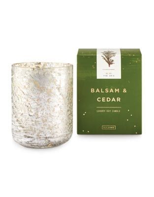 Noble Holiday Balsam and Cedar Boxed Sanded Tumbler Candle