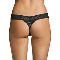 Stretch Lace Thong