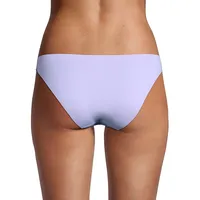 Bonded-Edge Microfiber Bikini Panty