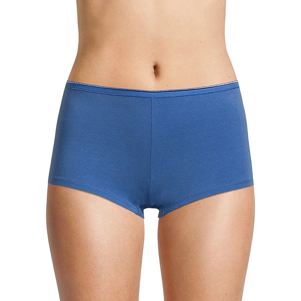 Stretch-Cotton Boyshorts