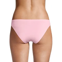 Bonded-Edge Microfiber Bikini Panty