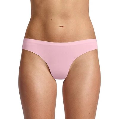 Bonded-Edge Microfiber Bikini Panty