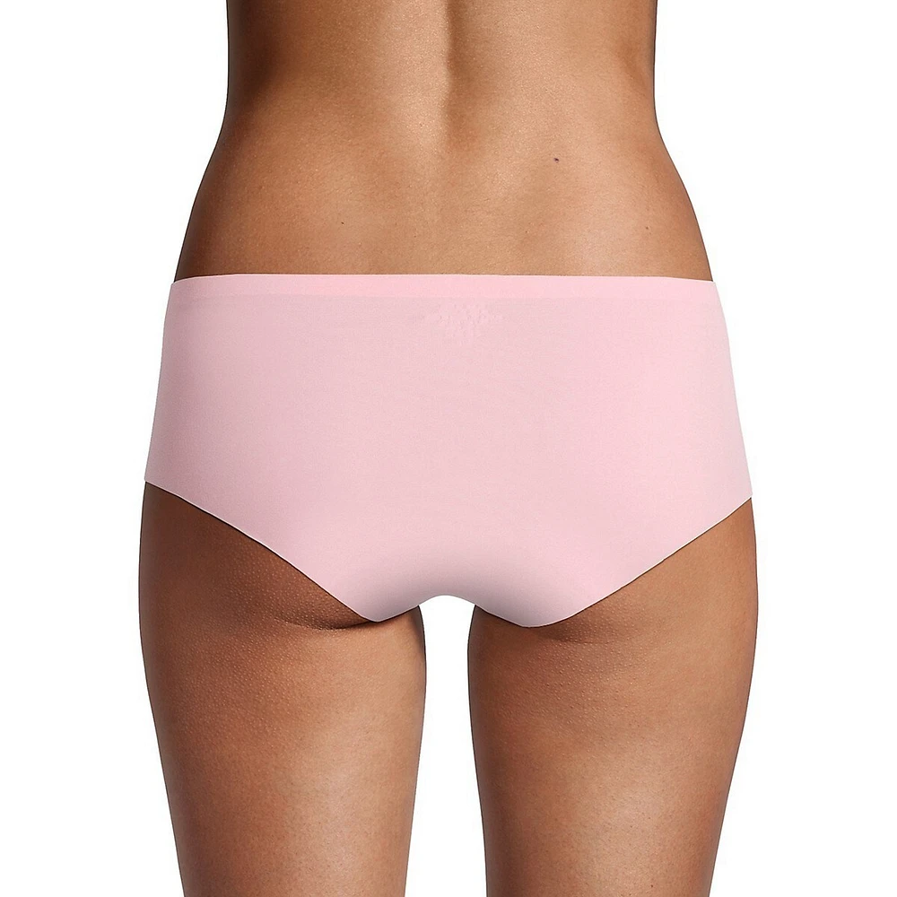 Bonded-Edge Microfiber Hipster Panty