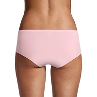 Bonded-Edge Microfiber Hipster Panty