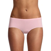 Bonded-Edge Microfiber Hipster Panty