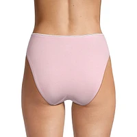 High-Cut Stretch-Cotton Briefs