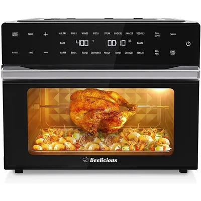 19-in-1 Air Fryer And Toaster Oven Combo, 1800 Watts
