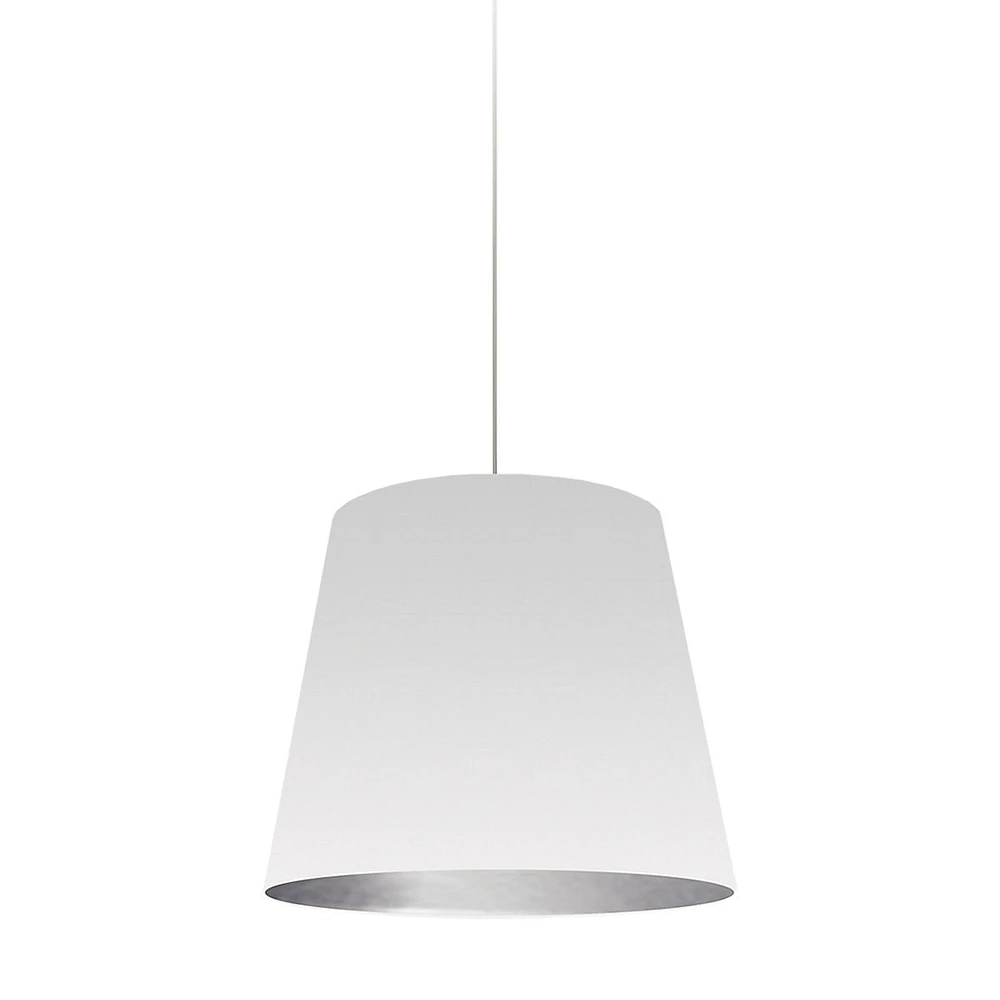 One-Light Oversized Drum Pendant Light