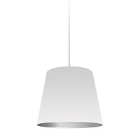 One-Light Oversized Drum Pendant Light