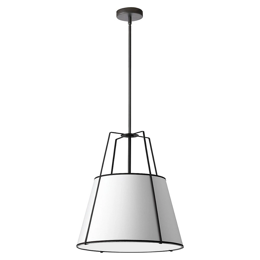 Trapazoid 1-Light Pendant Lamp