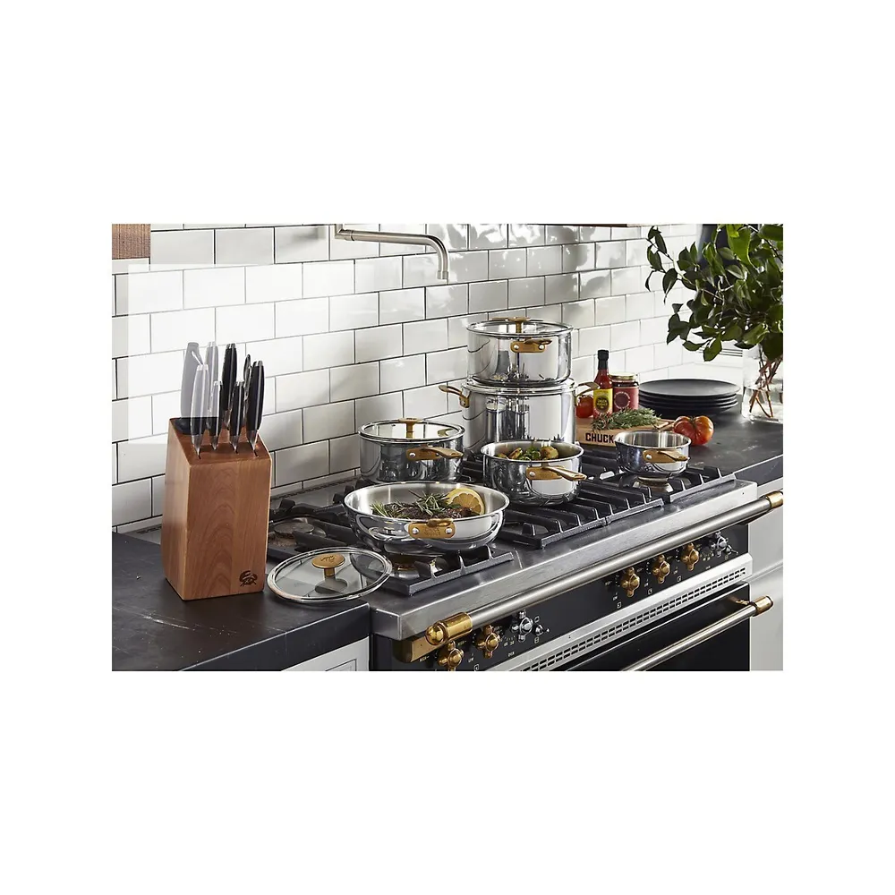 Tri-ply Stainless Steel 10-Piece Cookware Set