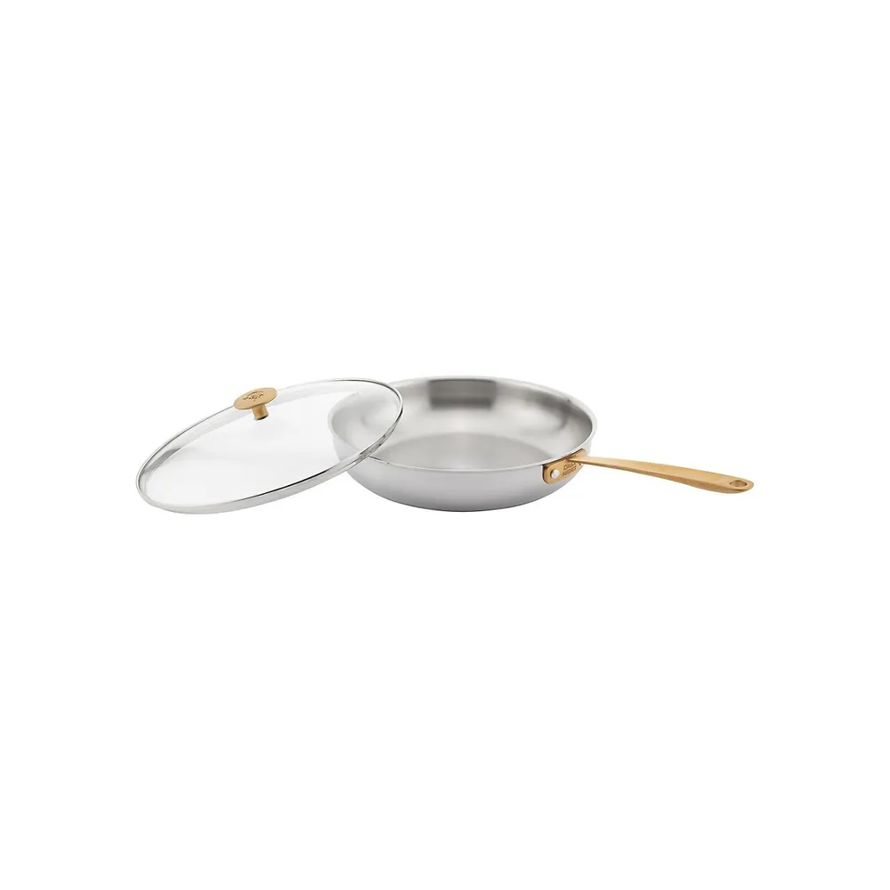 Tri-Ply Stainless Steel 12" Skillet With Lid