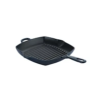 Cast Iron 10.25-nch Square Grill Pan