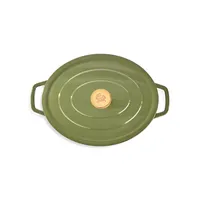 Cast Iron 5.2 L Oval Dutch Oven