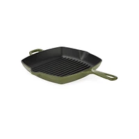 Cast Iron 10.25-nch Square Grill Pan