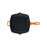 Cast Iron 10.25-nch Square Grill Pan