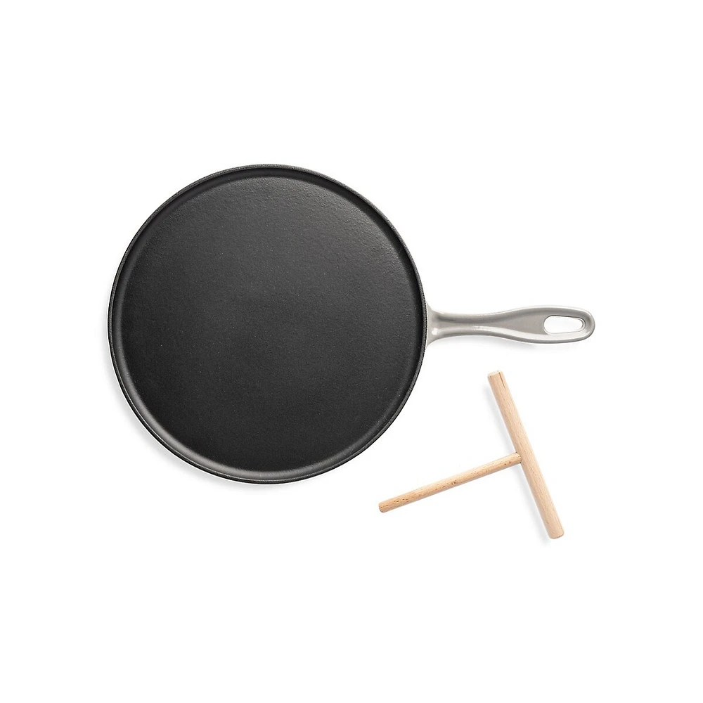 Cast Iron 27cm Crepe Pan