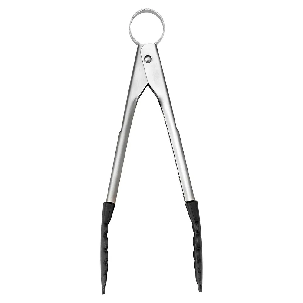Mini Piccolo Silicone & Stainless Steel Tongs