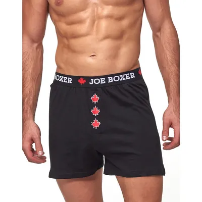 Embroidered Classic Loose Boxers