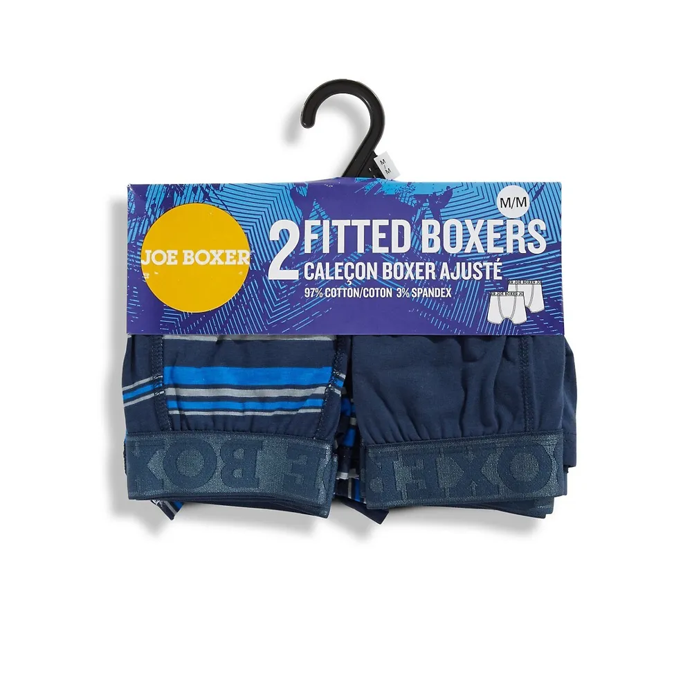2-Pack Revive Fitted Boxers