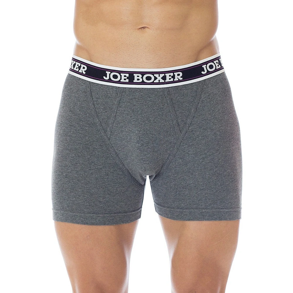 3-Pack Low-Rise Jersey Boxer Briefs