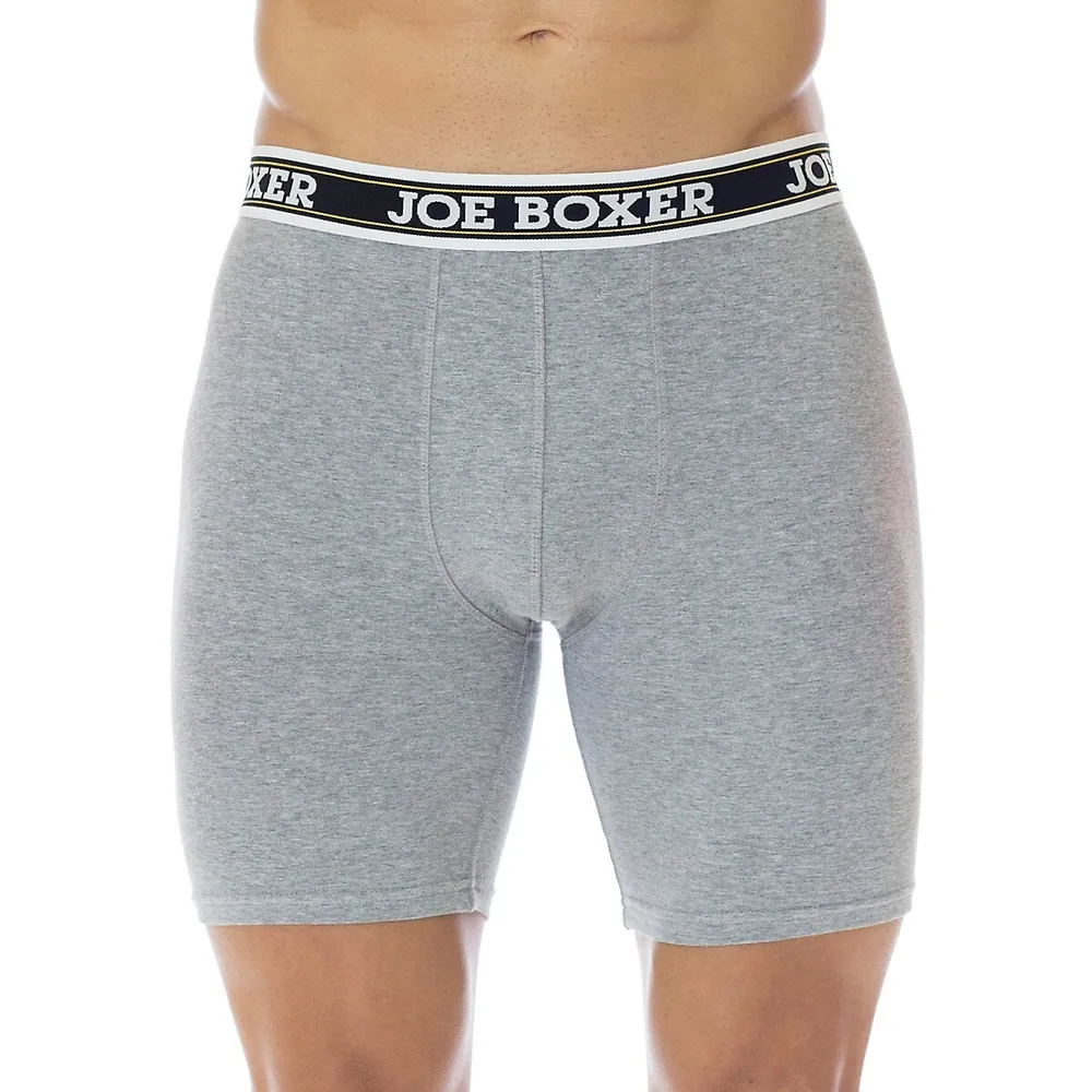 Joe Boxer 3-Pack Low-Rise Jersey Cycle Shorts