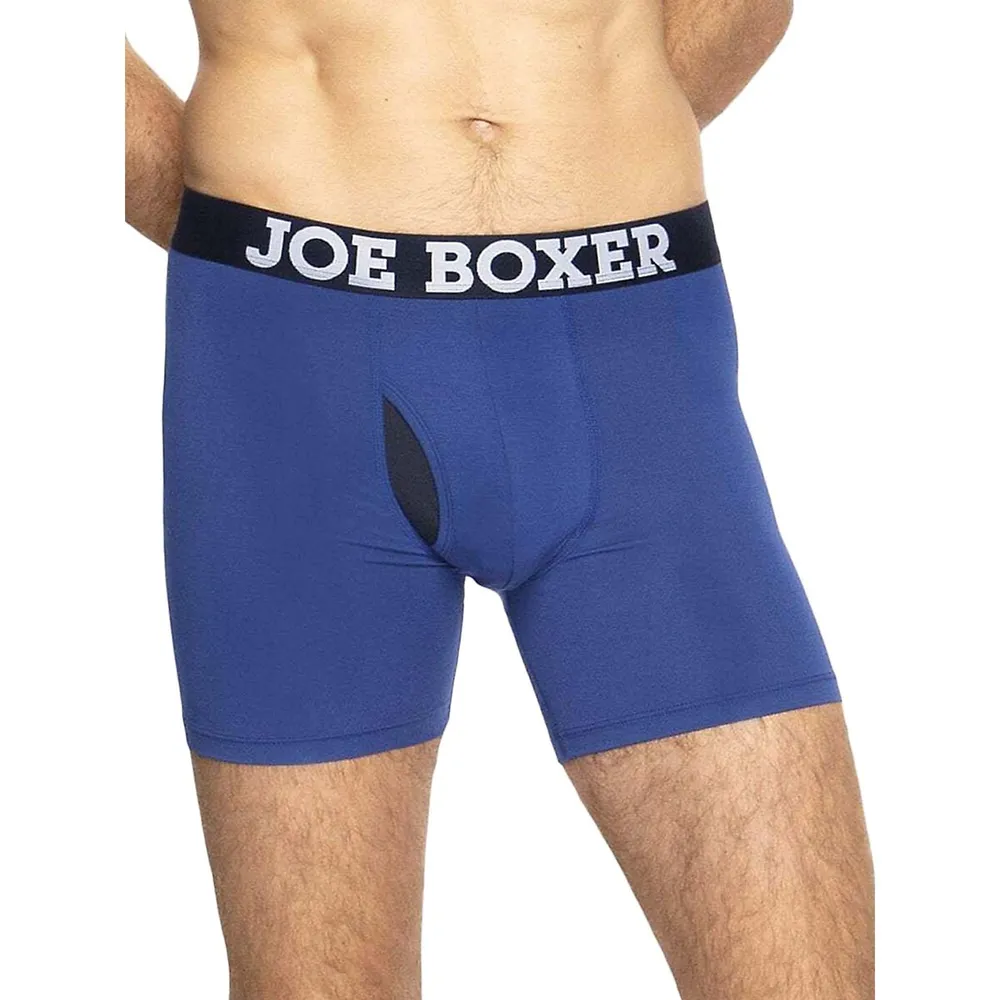Joe Boxer Canada-Print Junk Drawer Boxer Briefs 2-Pack