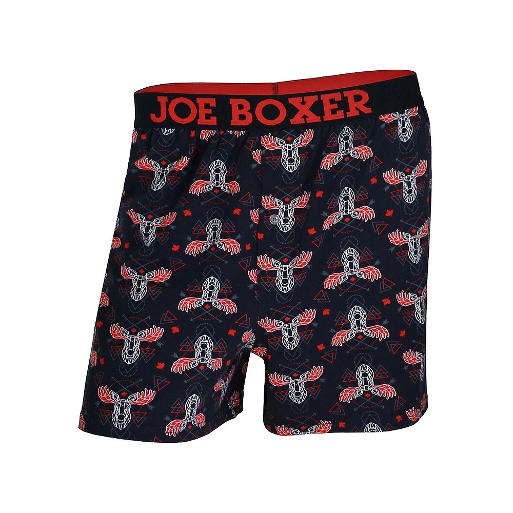 Boxer ample imprimé