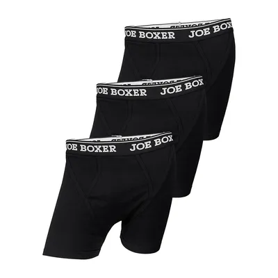 3-Pack Fitted Boxers
