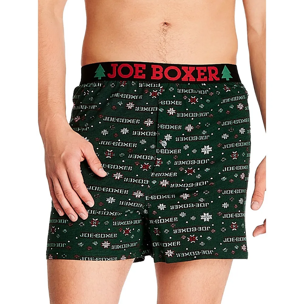 Joe Boxer Winter Wonderland Loose Boxer