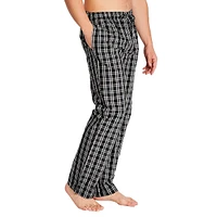 Check-Print Cotton Poplin Pyjama Pants