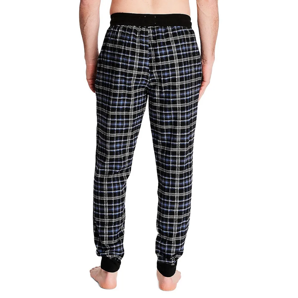 Plaid Flannel Jogger