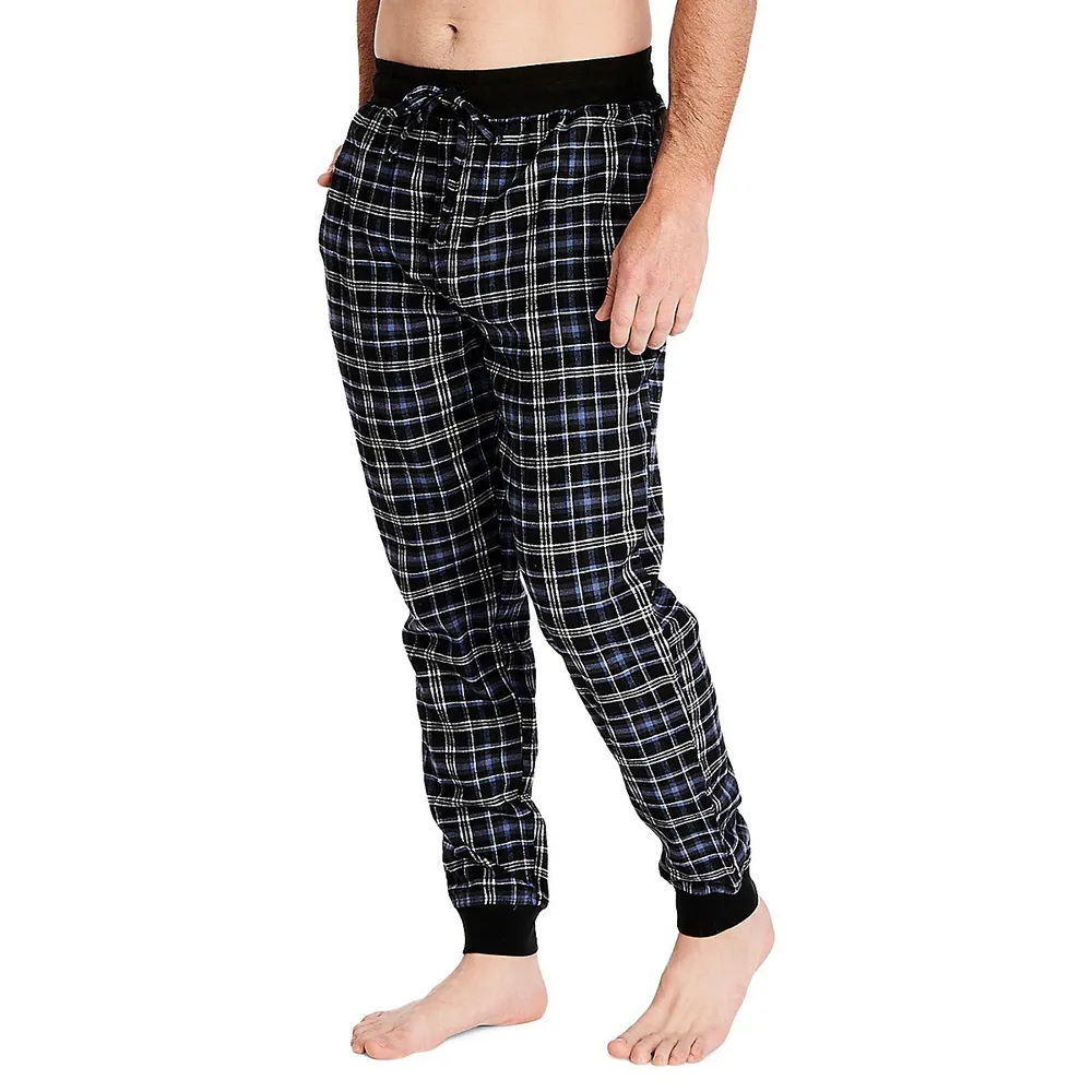 Plaid Flannel Jogger