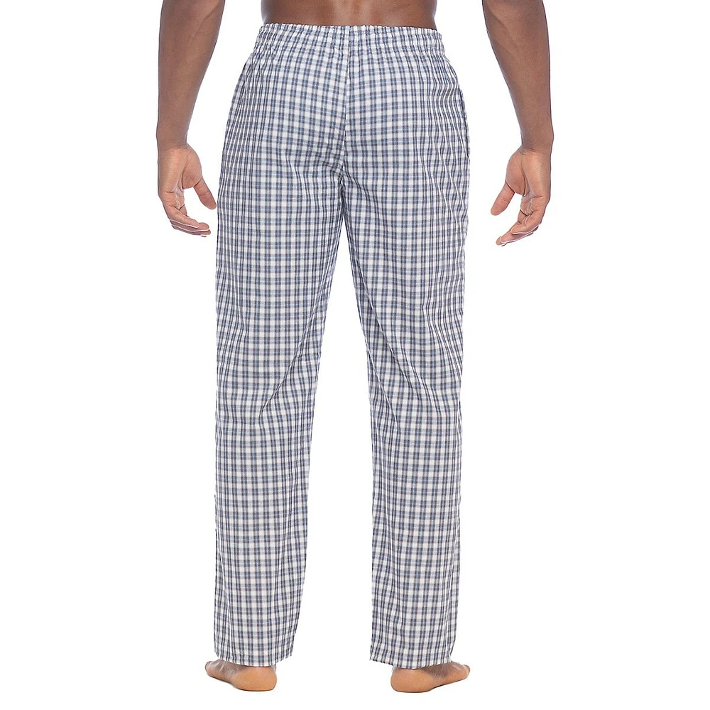 Plaid Poplin Pyjama Pants