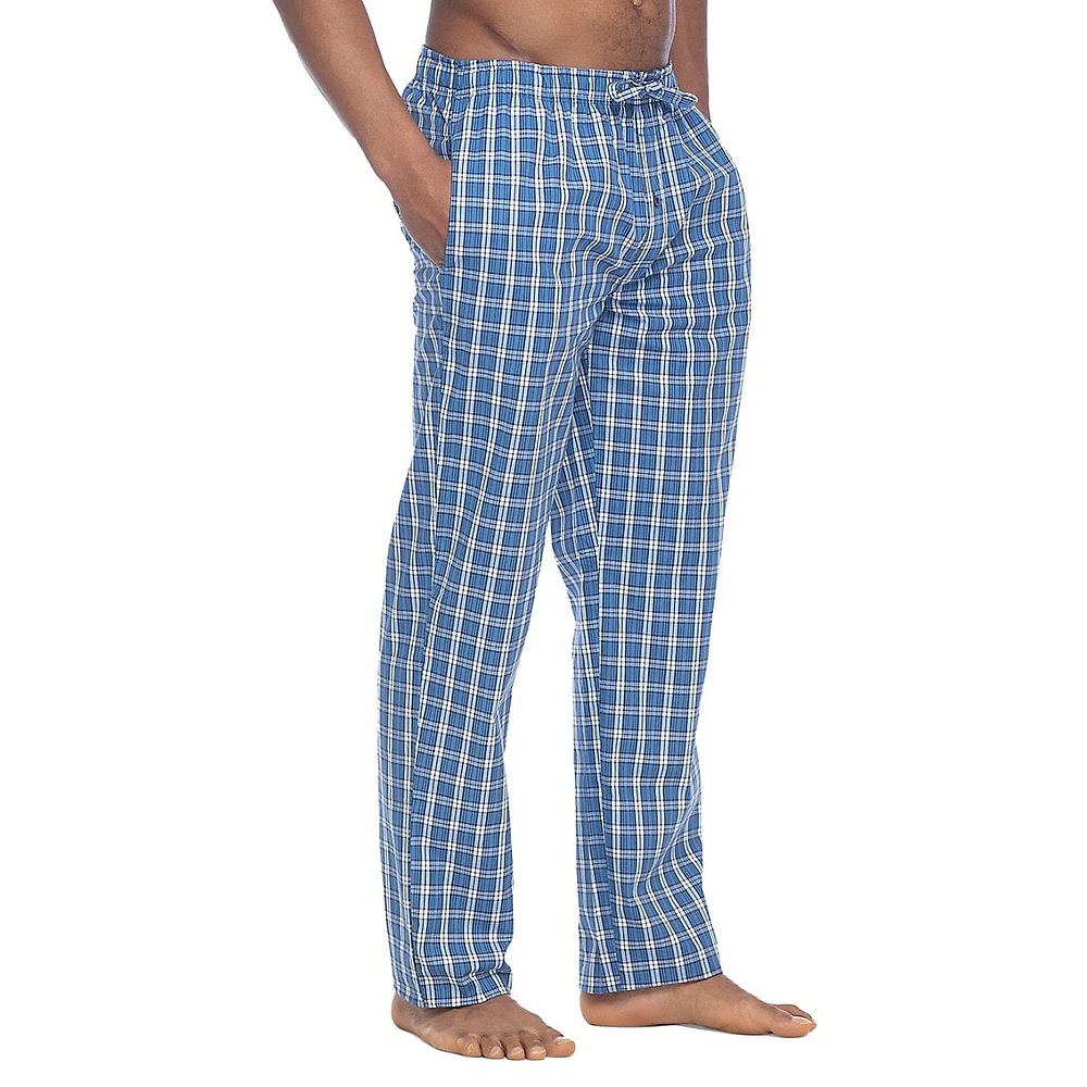 Plaid Poplin Pyjama Pants