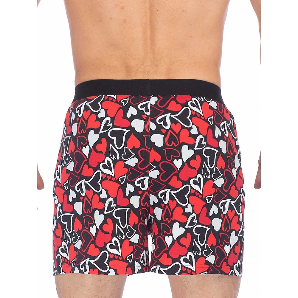 Love Me Do Organic Cotton Loose Boxer Briefs