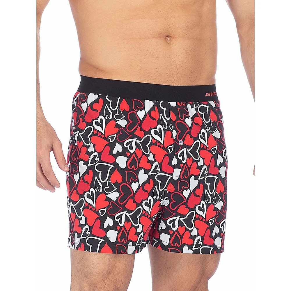 Love Me Do Organic Cotton Loose Boxer Briefs