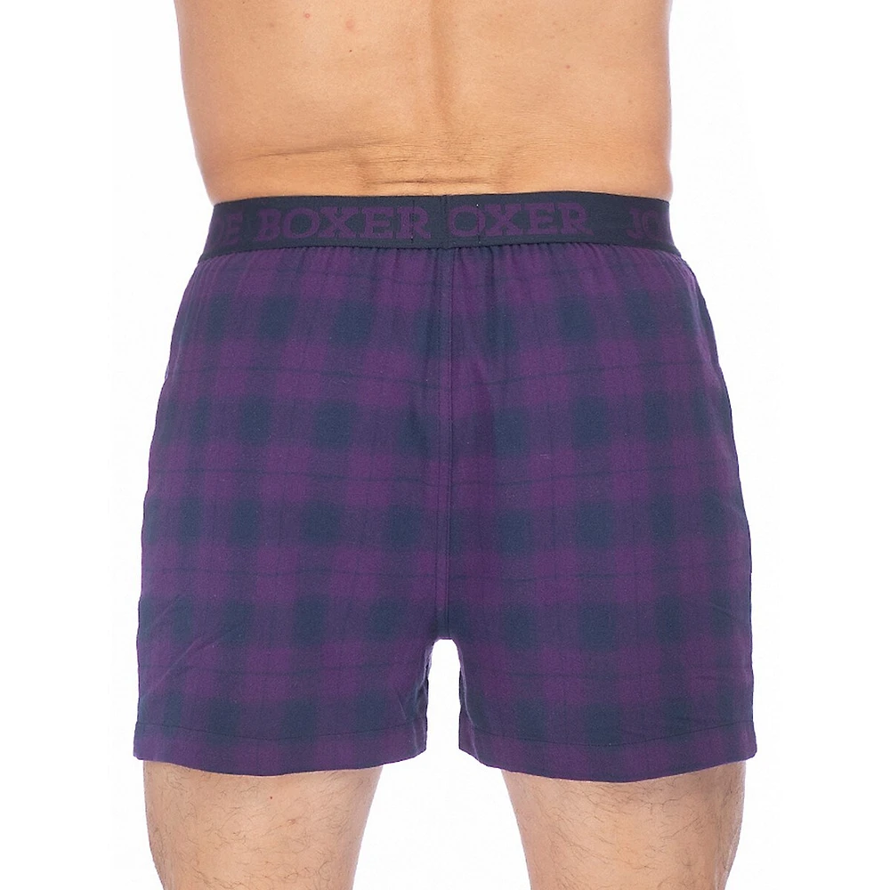 Plaid Flannel Boxers