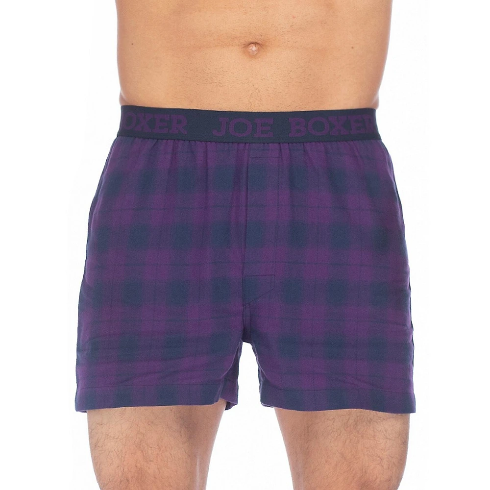 Plaid Flannel Boxers