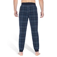 Modern-Fit Check Flannel Joggers